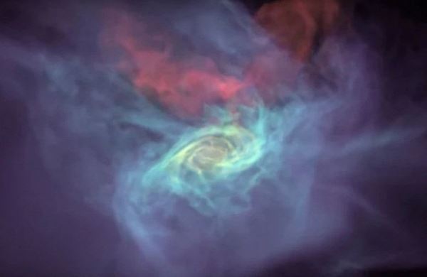 <br />
Видео НАСА демонстрирует эволюцию галактик<br />

