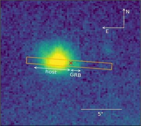 Астрономы расследуют любопытный случай сверхновой, связанный со вспышкой гамма-излучения