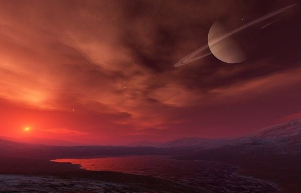 На поверхности спутника Сатурна Титане обнаружены органические материалы