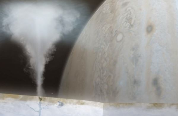 <br />
NASA обнаружило обилие воды на луне Юпитера: гейзеры Европы<br />
