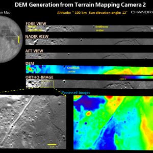 «Чандраян-2» приступил к картографированию лунной поверхности